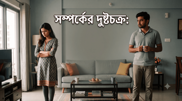 সম্পর্কের দুষ্টচক্র এবং পারিবারিক কলহের কারণে দম্পতির মধ্যকার মানসিক দূরত্ব